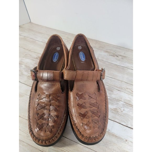 Dr. Scholl's Women Size 10 Loafer Leather Buckle Closure‎ 5002907 Casual - Picture 6 of 11